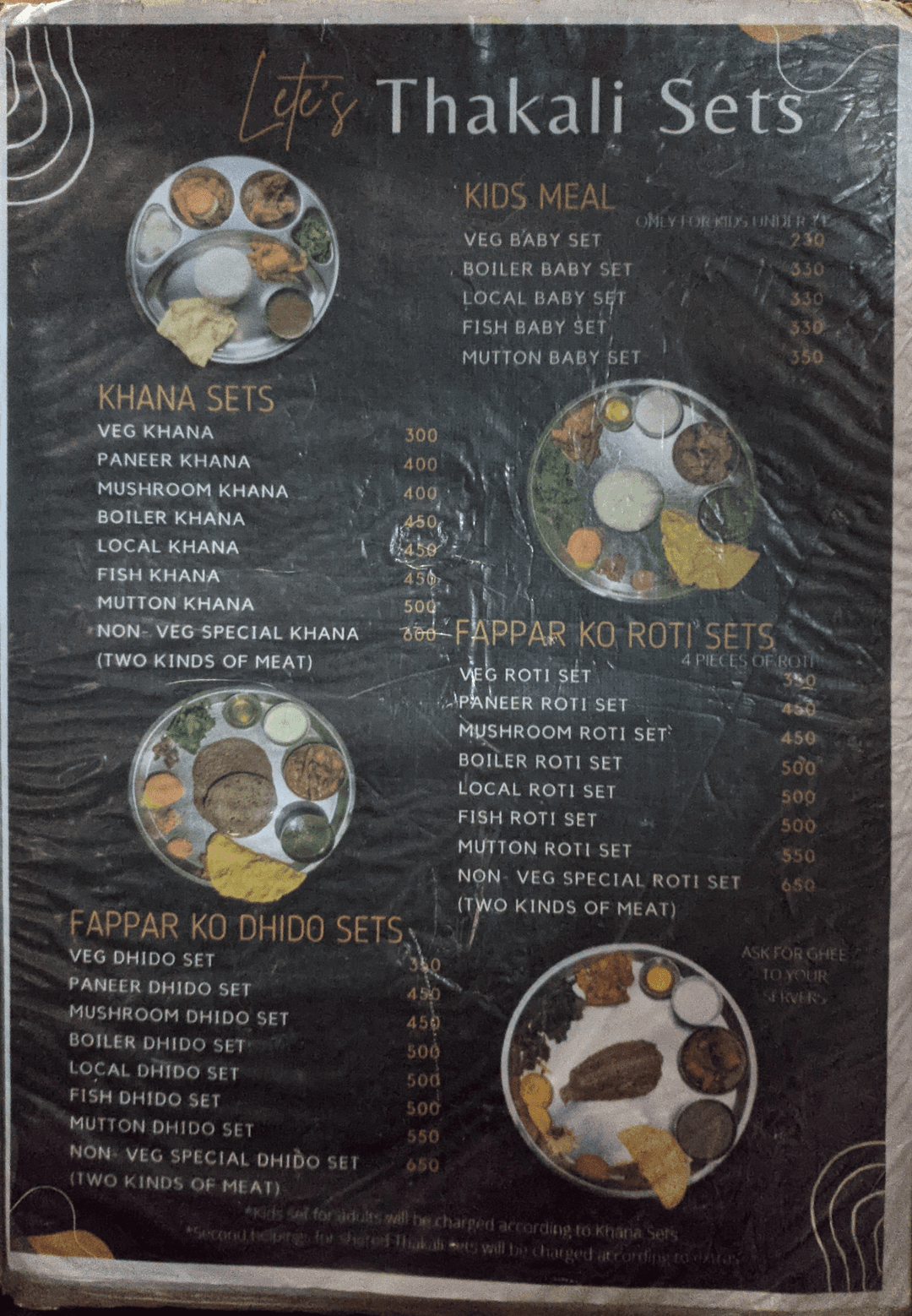 Lete Thakali Kitchen menu 2