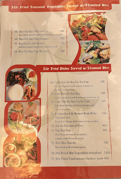 Pho99 Lazimpat menu 3