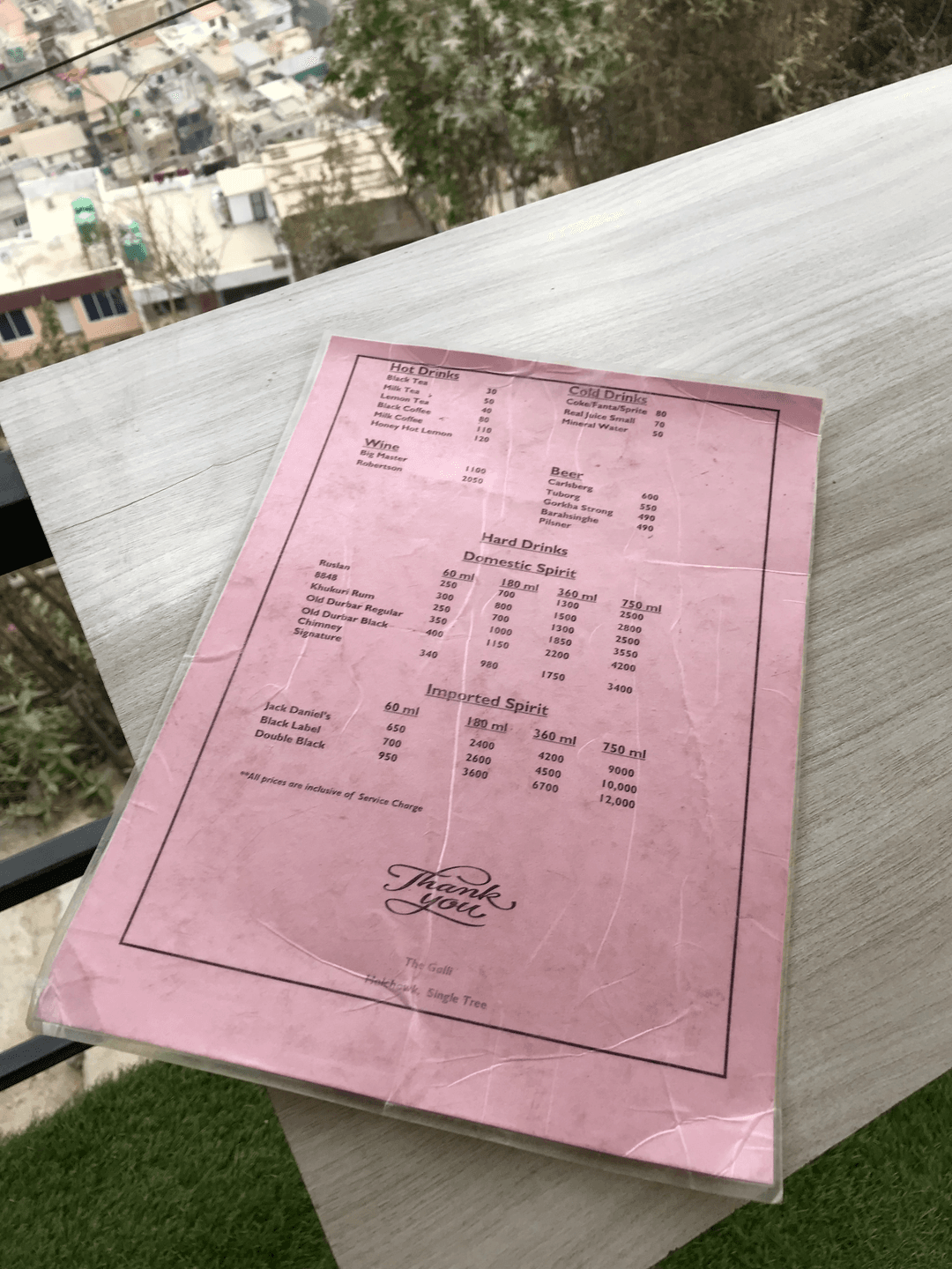 Galli Restaurant menu 2
