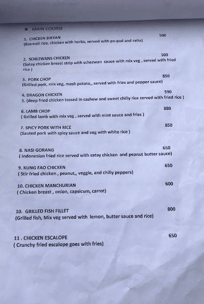Monkey Temple Restro and Bar_menu_2