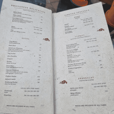 Dechenling Garden Restaurant menu 3