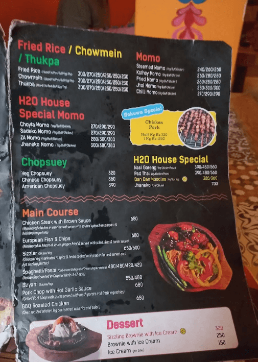 Foodhub by H2O Cafe N Pub - Basantapur menu 4