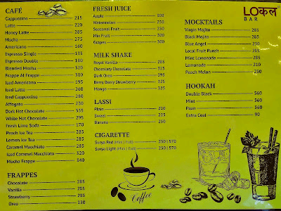 Local Sekuwa menu 2