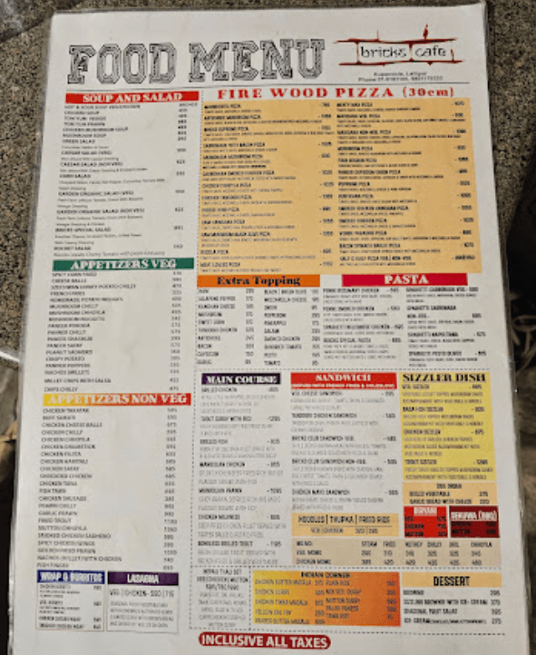 Bricks Cafe_menu_1