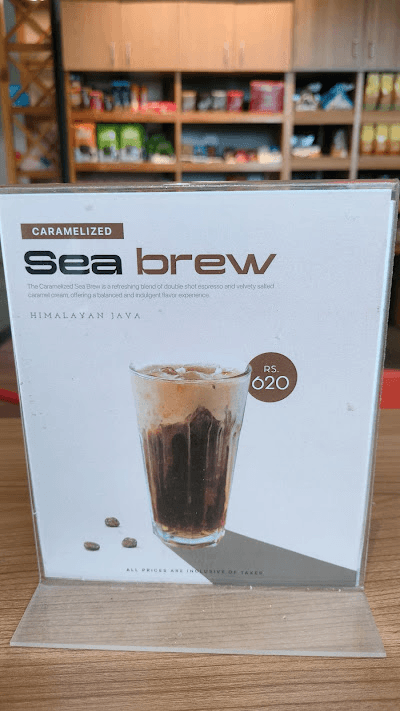 Himalayan Java Coffee - TIA Arrival Hall menu 2