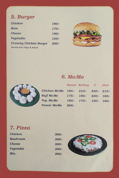 King Cafe & Banquet menu 3