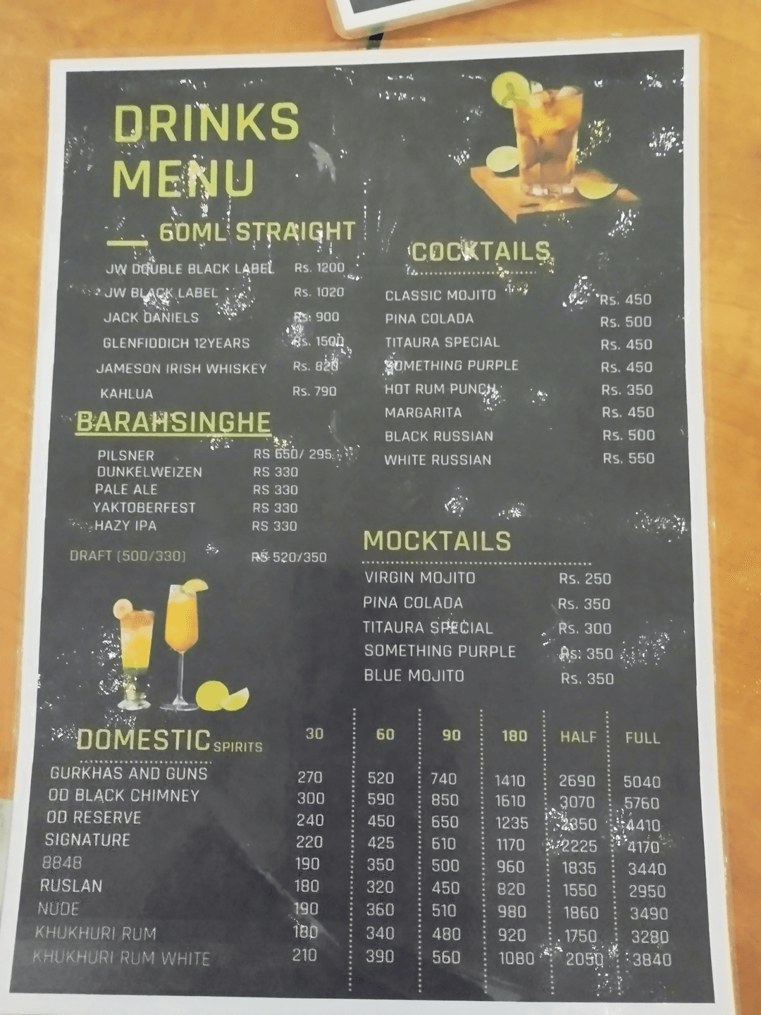 Cat Cafe Nepal menu 4