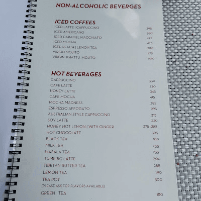 DEWACHEN Restaurant menu 4
