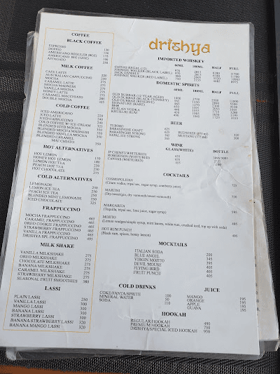 Drishya Restaurant menu 2