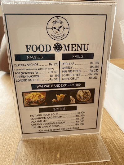 The Dairy Station_menu_5