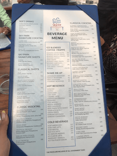 Sky park restaurant and cafe_menu_5
