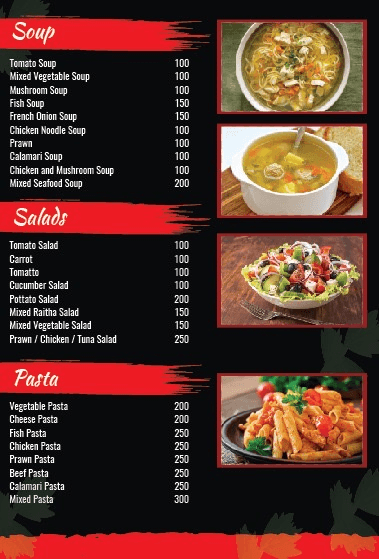 Moon Rock Restaurant menu 4