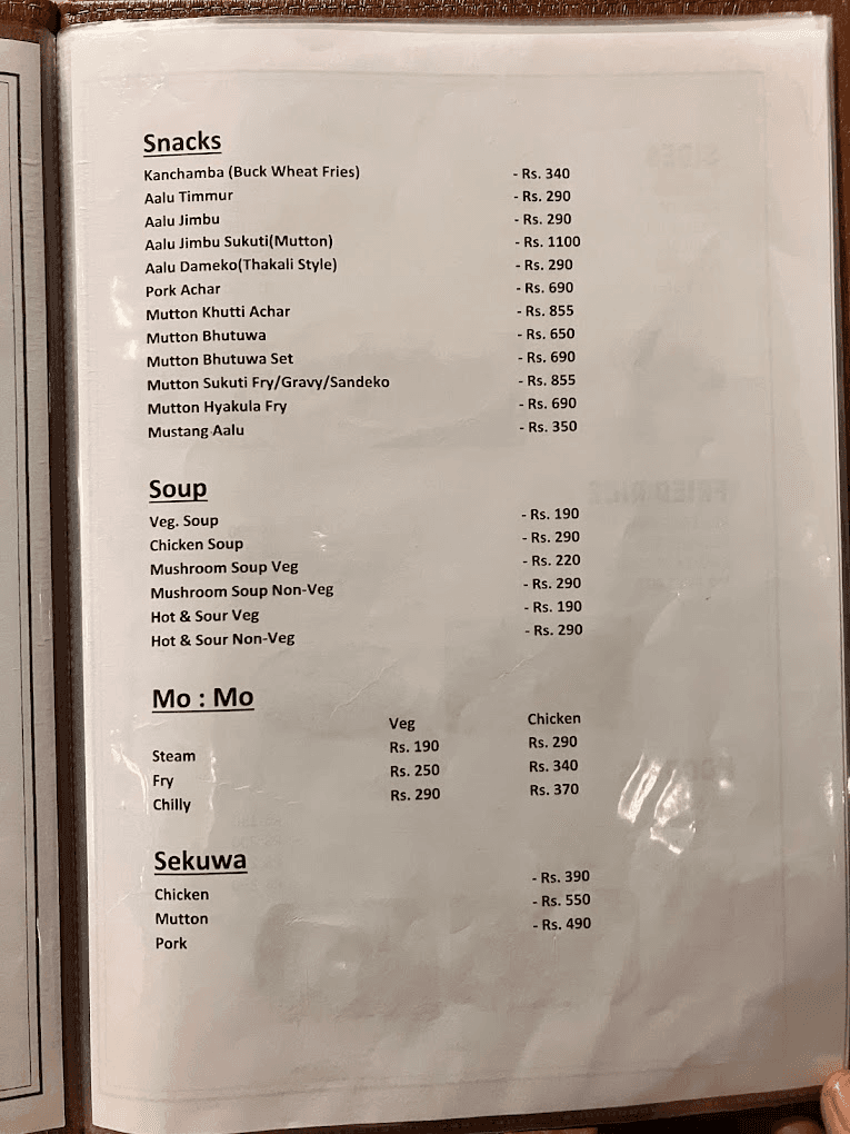 Local Thakali_menu_5