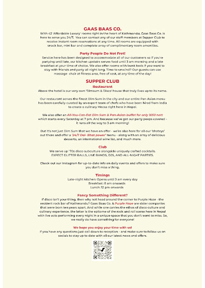 SUPPER CLUB (Dim Sum & Disco House) menu 3