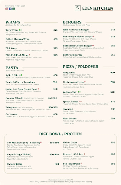 EDEN SANEPA menu 3