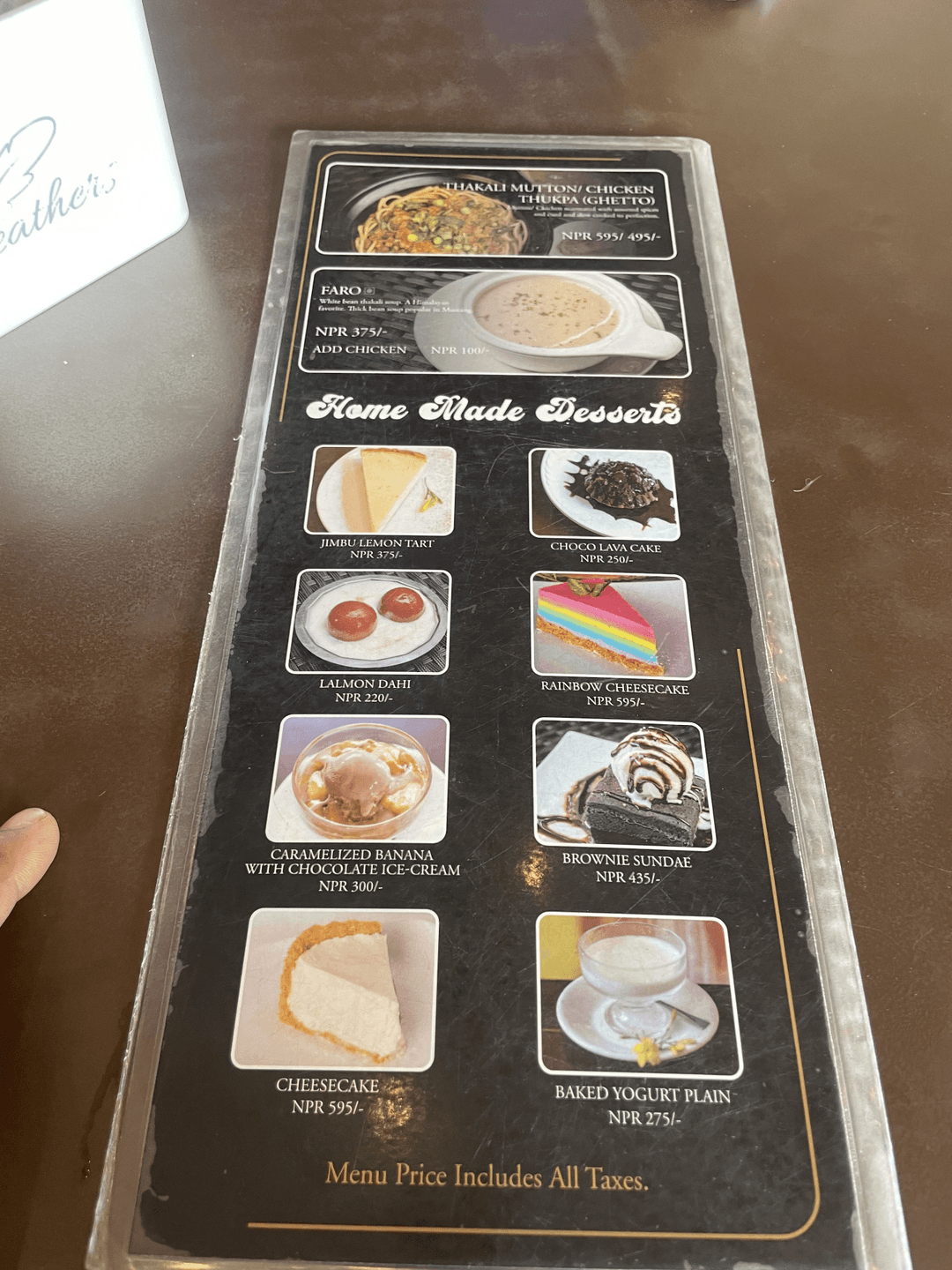 Jimbu Thakali by Capital Grill_menu_6