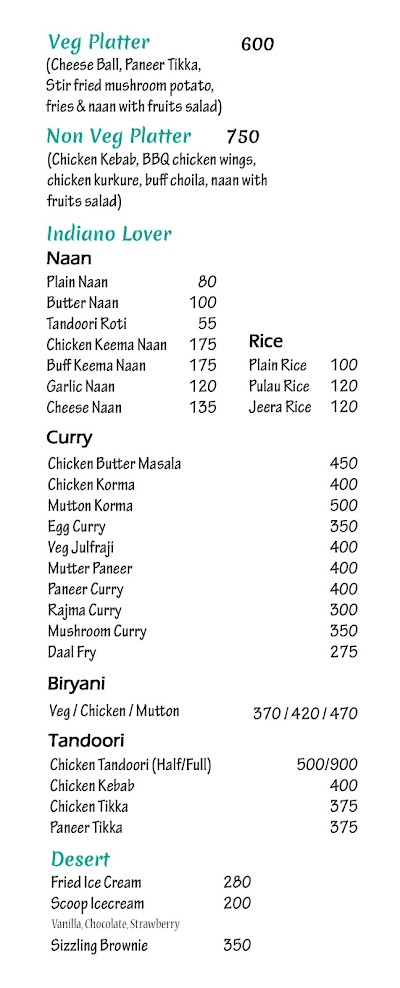 The leaf lounge_menu_4