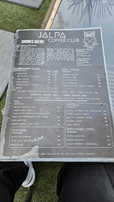 Jalpa Coffee Club menu 4