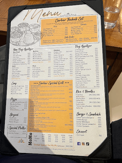 Durbar Thakali Grill menu 3