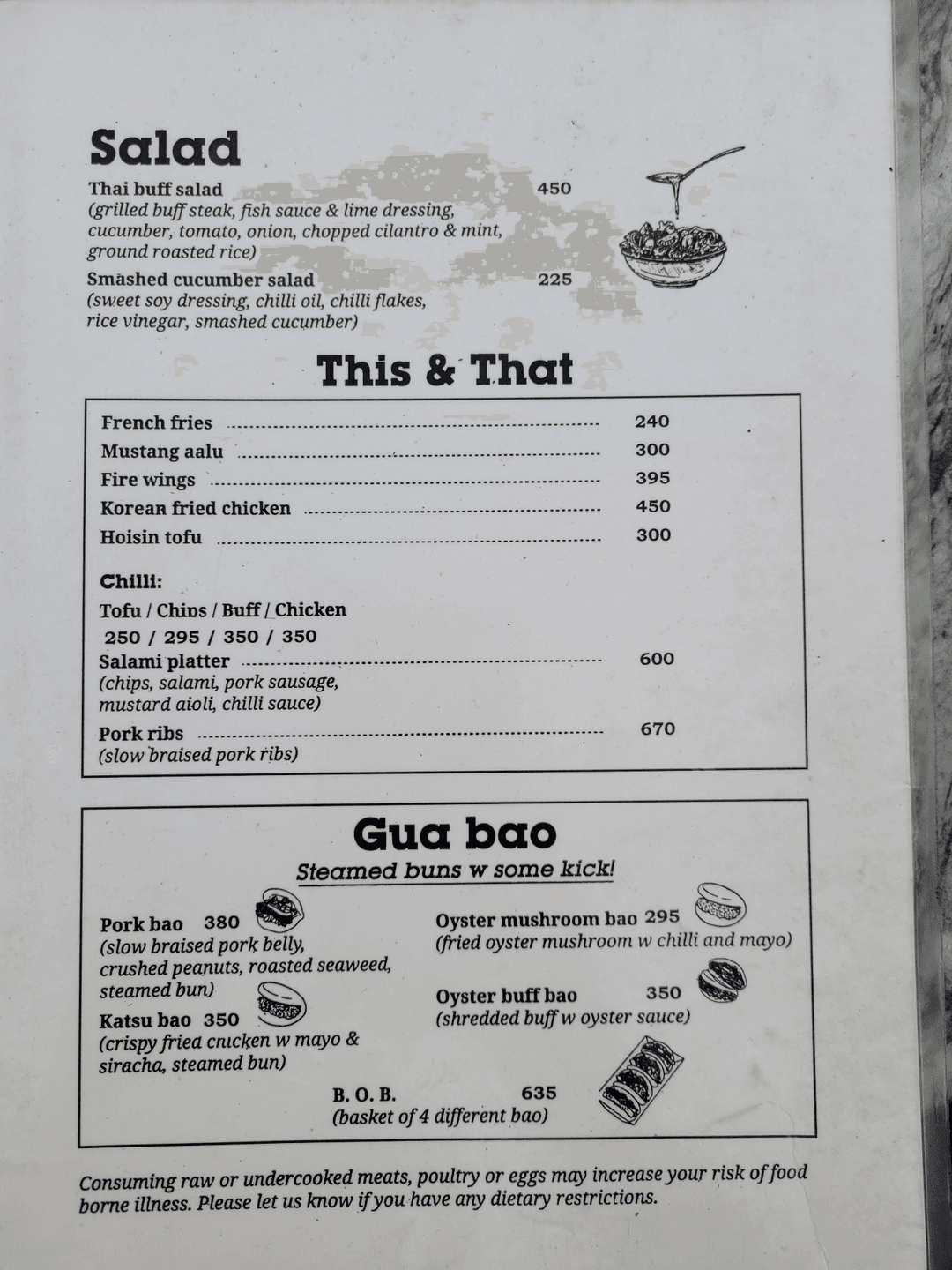 Luma Restaurant menu 1