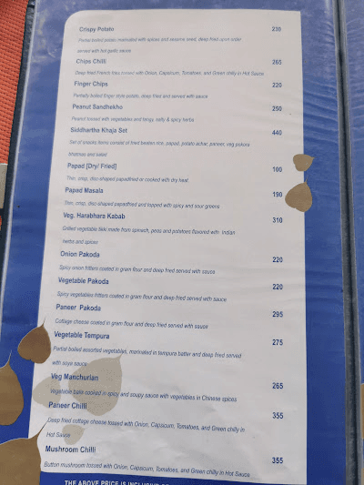 Siddhartha Foodland_menu_4